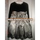 kids black dresses for girls long flower dress